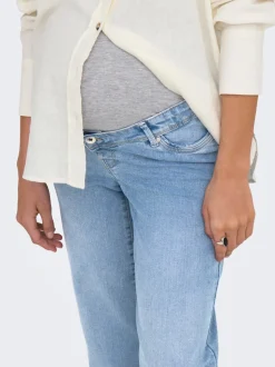 OLMWAUW Mid waist Wide leg fit Jeans