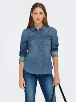 ONLALICE Denim overhemd