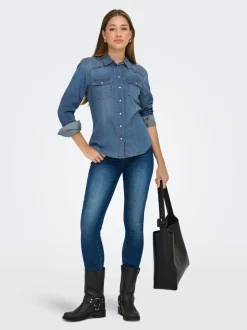 ONLALICE Denim overhemd