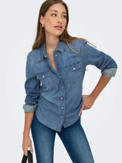 ONLALICE Denim overhemd