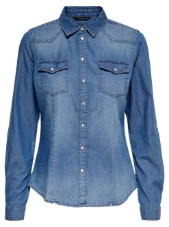 ONLALWAYSROCK Denim overhemd