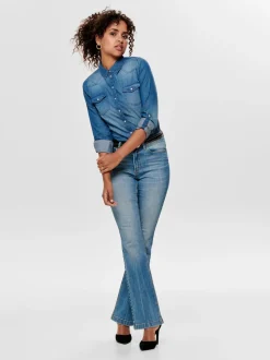 ONLALWAYSROCK Denim overhemd