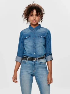 ONLALWAYSROCK Denim overhemd