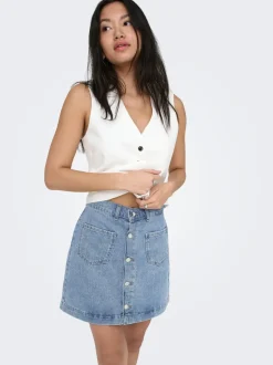 ONLAMAZING Denim Denim rok Korte rok