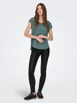 ONLANNE Skinny fit Broek van synthetisch leer
