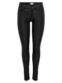 ONLANNE Skinny fit Broek van synthetisch leer