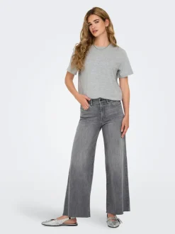 ONLANN-MADISON High waist Cropped fit Jeans