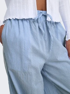 ONLAUGUSTA Regular fit Broek met wijde pijpen