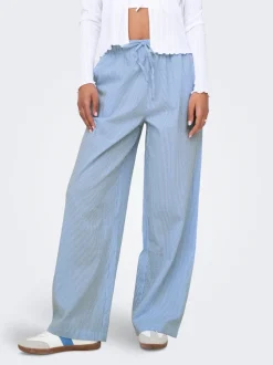 ONLAUGUSTA Regular fit Broek met wijde pijpen