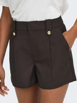 ONLBAIA High waist Regular fit Linnen Casual shorts