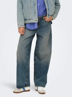 ONLBAXTER Mid waist Wide leg fit Jeans