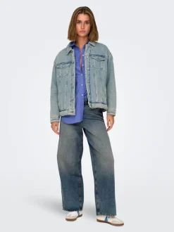 ONLBAXTER Mid waist Wide leg fit Jeans