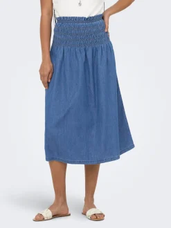 ONLBEA Denim rok Midi-rok
