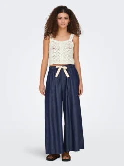 ONLBEA High waist Wide leg fit Enkel lengte Jeans