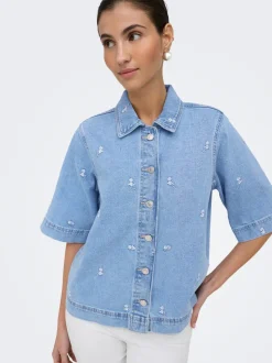 ONLBELLA Denim overhemd