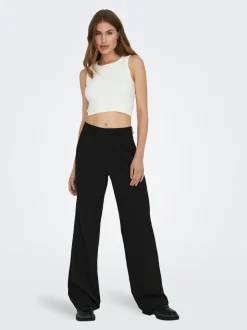 ONLBERRY Wide leg fit Broek met wijde pijpen