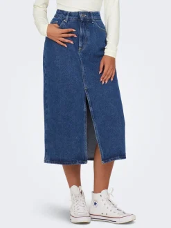 ONLBIANCA Denim Denim rok Midi-rok
