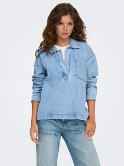 ONLBIRDIE Denim overhemd