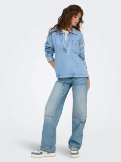 ONLBIRDIE Denim overhemd