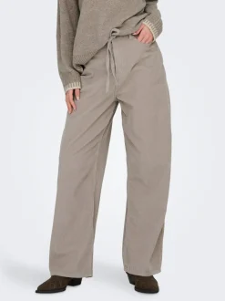 ONLBLEECKER Baggy fit Broek met wijde pijpen