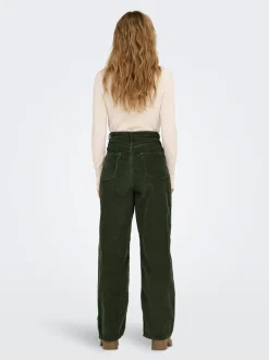 ONLBLEECKER Baggy fit Broek met wijde pijpen