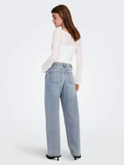 ONLBLISS Mid waist Wide leg fit Jeans