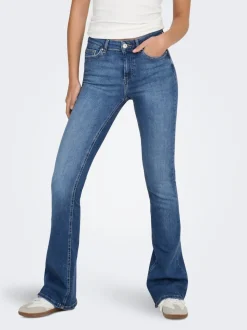 ONLBLUSH Mid waist Flared fit Jeans