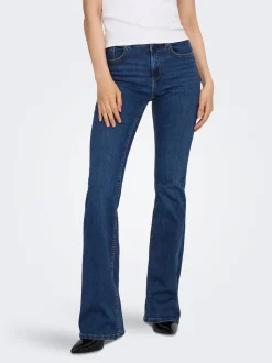 ONLBLUSH Mid waist Flared fit Jeans