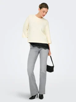 ONLBLUSH Mid waist Flared fit Jeans