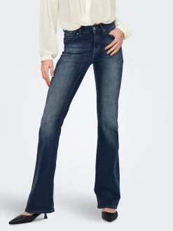 ONLBLUSH Mid waist Flared fit Jeans