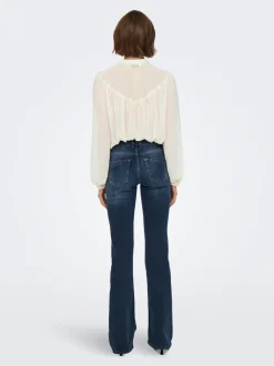 ONLBLUSH Mid waist Flared fit Jeans