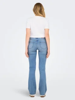 ONLBLUSH Mid waist Flared fit Jeans