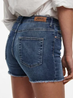 ONLBLUSH Mid waist Regular fit Denim shorts