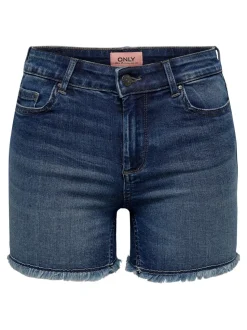 ONLBLUSH Mid waist Regular fit Denim shorts