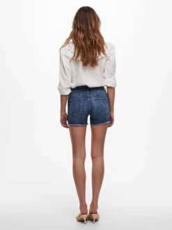 ONLBLUSH Mid waist Regular fit Denim shorts