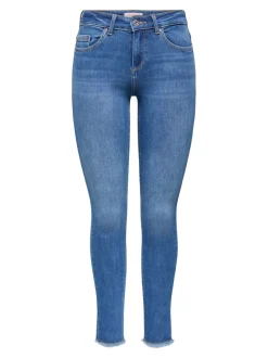 ONLBLUSH Mid waist Skinny fit Enkel lengte Jeans