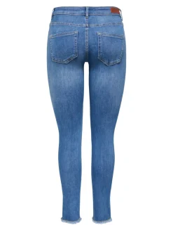 ONLBLUSH Mid waist Skinny fit Enkel lengte Jeans