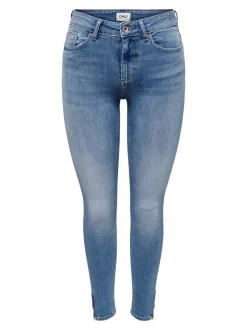 ONLBLUSH Mid waist Skinny fit Enkel lengte Jeans