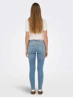 ONLBLUSH Mid waist Skinny fit Enkel lengte Jeans