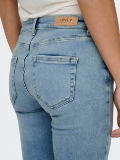 ONLBLUSH Mid waist Skinny fit Enkel lengte Jeans