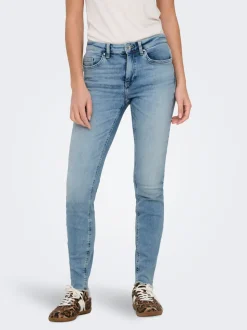 ONLBLUSH Mid waist Skinny fit Enkel lengte Jeans