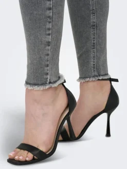 ONLBLUSH Mid waist Skinny fit Enkel lengte Jeans