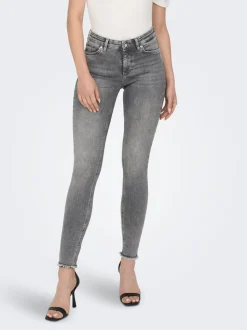 ONLBLUSH Mid waist Skinny fit Enkel lengte Jeans