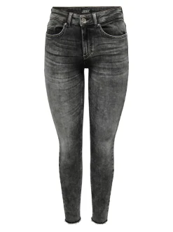 ONLBLUSH Mid waist Skinny fit Enkel lengte Jeans