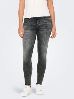 ONLBLUSH Mid waist Skinny fit Enkel lengte Jeans