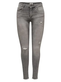 ONLBLUSH Mid waist Skinny fit Enkel lengte Jeans