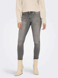 ONLBLUSH Mid waist Skinny fit Enkel lengte Jeans