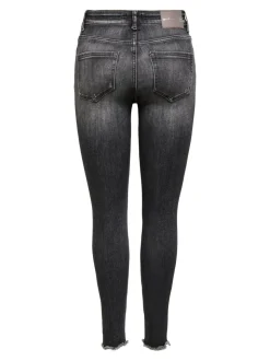 ONLBLUSH Mid waist Skinny fit Enkel lengte Jeans