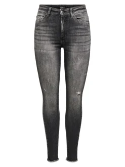 ONLBLUSH Mid waist Skinny fit Enkel lengte Jeans