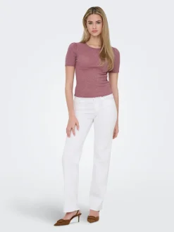 ONLBLUSH Mid waist Straight fit Jeans